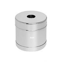 Porta Algodao Inox Servido 8x8 cm Fami