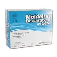 Moldeira de Cera para Fluor 100 uni  Technew