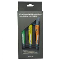 Kit de Acabamento e Polimento para Resina Composta Kota