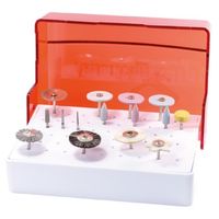 Kit para Acabamento e Polimento de Ceramica Basic American Burrs