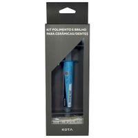 Kit Polimento e Brilho para Ceramicas e Dentes - Kota