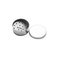 Porta Algodão Inox para Rolos Dentais 10x5,5 cm - Fava