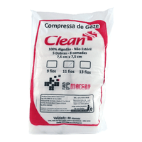 Compressa de Gaze Clean Ultra 11 Fios SP Marcas