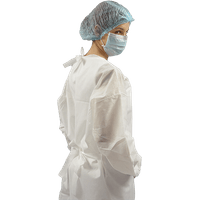 Avental Manga Longa Descartavel Gramatura 40gm2 ProtDesc