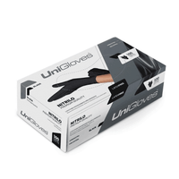 Luva de Procedimento Nitrilica Black Unigloves