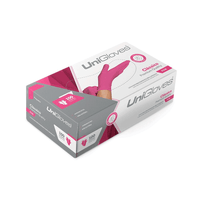 Luva de Procedimento Pink Unigloves