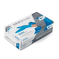 Luva de Procedimento Nitrilica Azul Unigloves