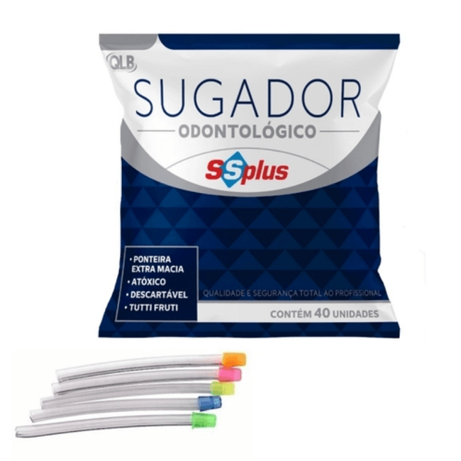 Sugador Descartavel com 40  SSPlus