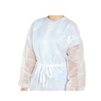 Avental Descartavel Manga Longa Gramatura 20g Branco Best Fabril