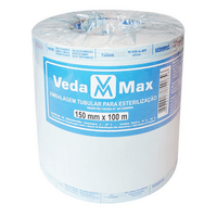 Rolo para Esterilizacao 150mm X 100m Vedamax Zermatt