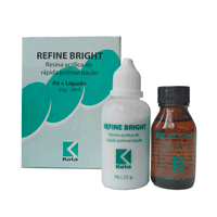 Kit Resina Acrilica Refine Bright Kota