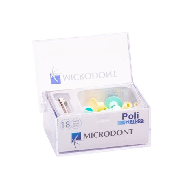 Kit Acabamento e Polimento Poligloss Microdont