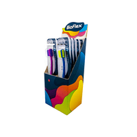 Kit de Escova Dental Macia Sortida Bioflex com 10 - Morelli