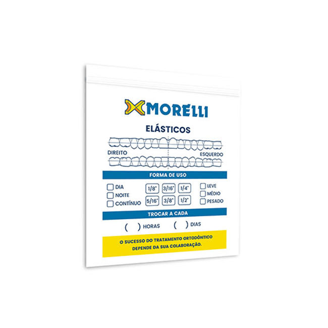 Embalagem para Elastico Ortodontico  Morelli