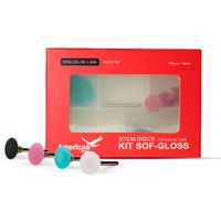 Kit-Disco-De-Lixa-SofGloss--American-Burrs