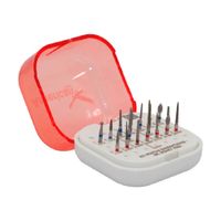 Kit Dr Sidney Kina Pontas Diamantadas Invicta American Burrs