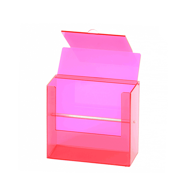 Porta Alicate com Tampa Rosa - Ortoguaru