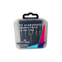 Kit Acabamento Grana Fina e Ultra Fina Prima Dental by Angelus