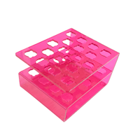 Porta Resina com Grade Rosa 18 Furos - Ortoguaru