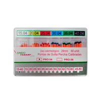 Cone de Guta Percha Pro04 com 60 Tanari