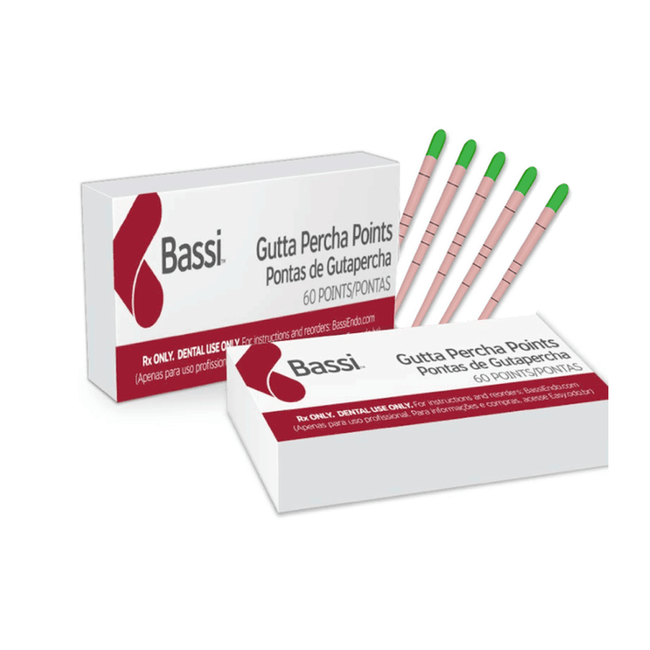 Cone de Guta Percha 3505 Bassi  Easy