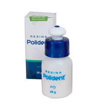 Resina Acrilica Auto Polident Po 28g Polidental