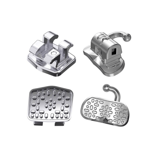 Kit Braquete de Aco Advanced Roth 022 100 Casos  120 Tubos  Orthometric