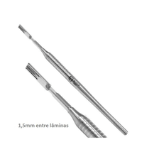 Cabo para Bisturi para Lâmina Dupla Reta - Quinelato