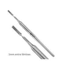 Cabo para Bisturi para Lamina Dupla Reta  Quinelato