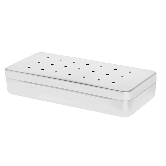 Estojo Inox Perfurado 18x08x03 cm Econox  Fami