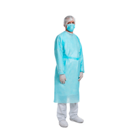 Avental Manga Longa Descartavel 40gm2 SP Health