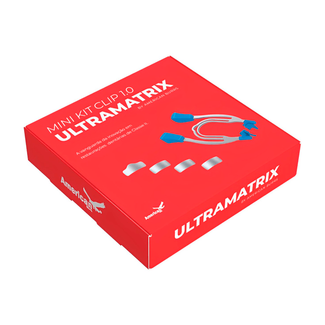Mini Kit Matriz Seccionais Ultramatrix Clip 10  American Burrs