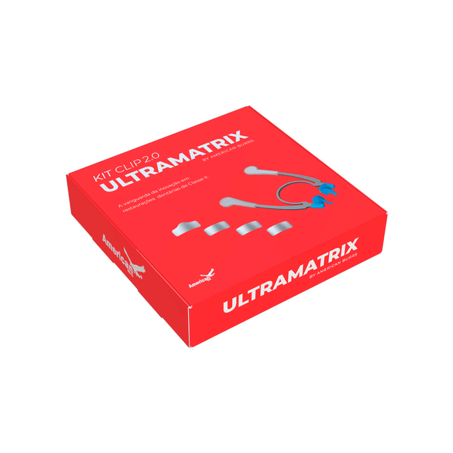 Kit Matriz Seccionais Ultramatrix Clip 20  American Burrs
