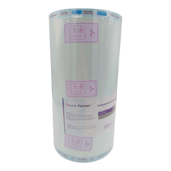 Rolo para Esterilizacao 30cm x 100m  Dental Partner
