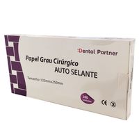 Envelope para Esterilização Autosselante 135mm x  250mm com 100 - Dental Partner