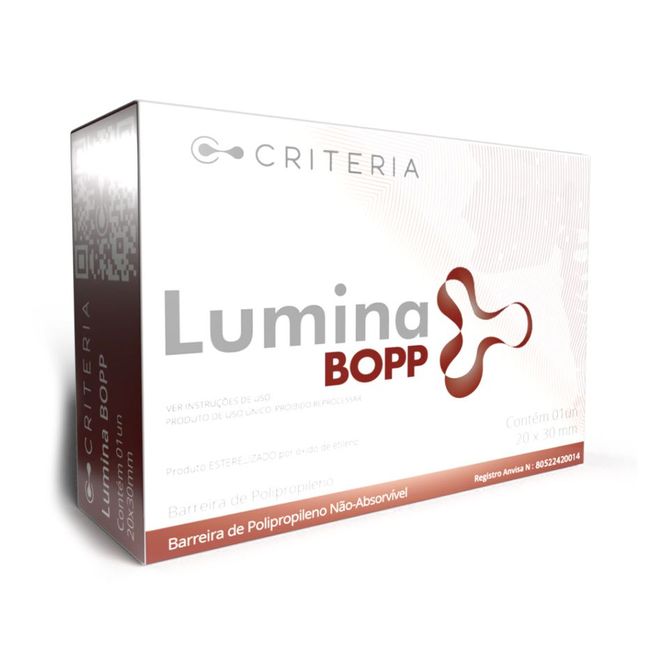 Barreira Regenerativa de Polipropileno Lumina-BOPP 20x30mm - Criteria