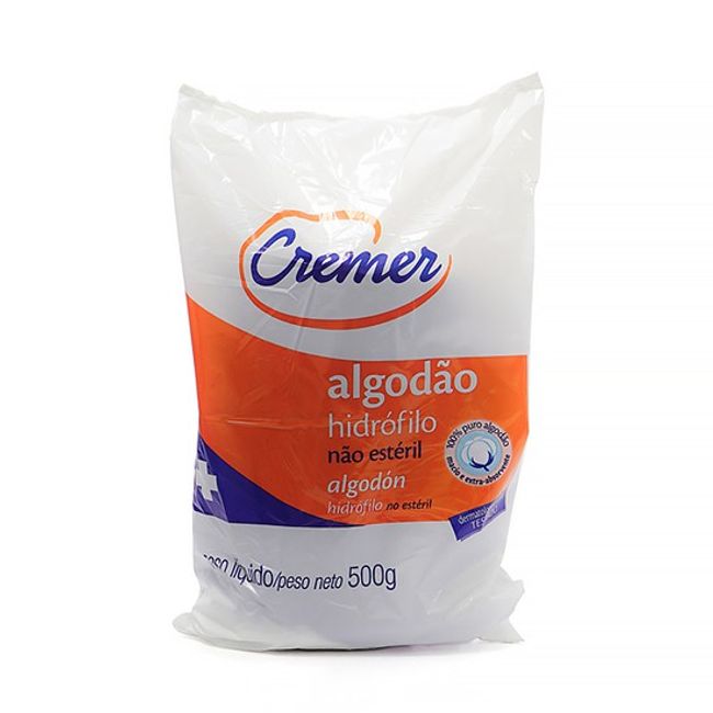 Algodao Hidrofilo em Rolo 500g  Cremer