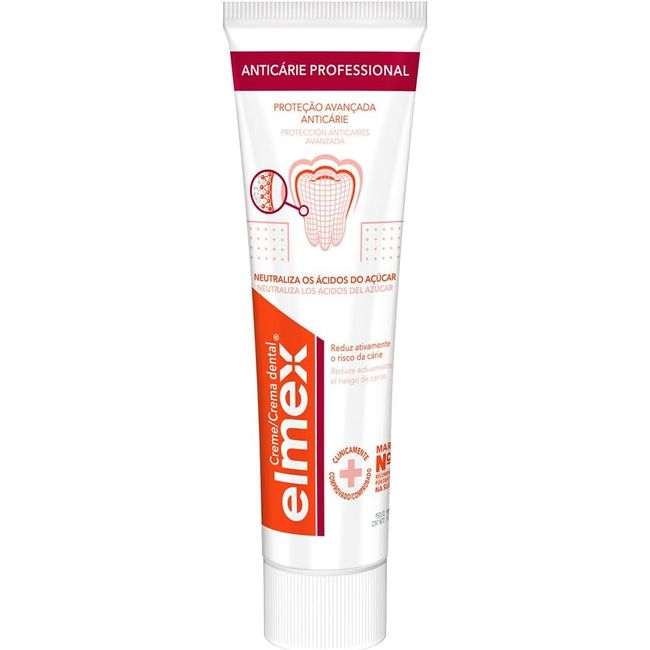 Creme Dental Elmex Anticárie Professional 110g - Colgate