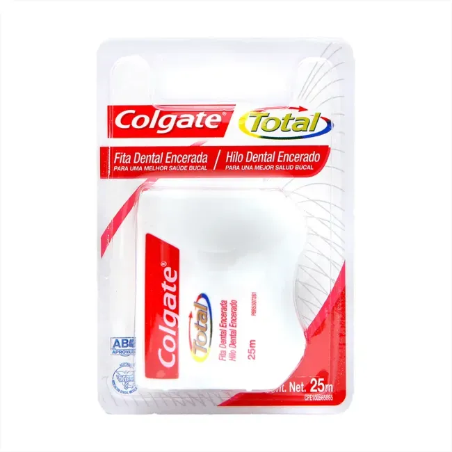 Fita Dental Total Encerada Com 25m  Colgate