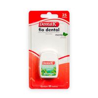 Fio Dental Menta 25 Metros - Dental K
