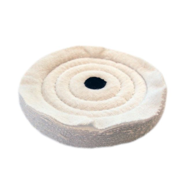 Roda de Flanela Branca N4  Clemara