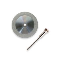 Disco Diamantado Dupla Face 22mm com Mandril - Quality
