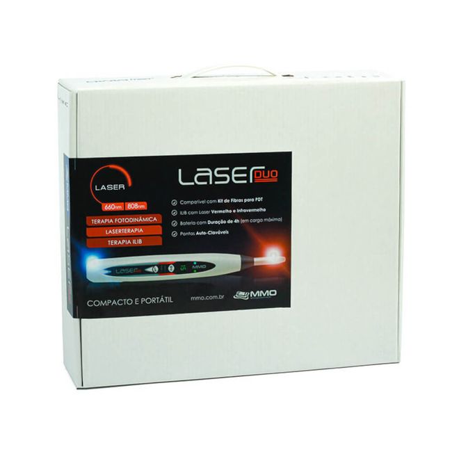 Aparelho De Laser Terapia Portatil Laser Duo  MMO