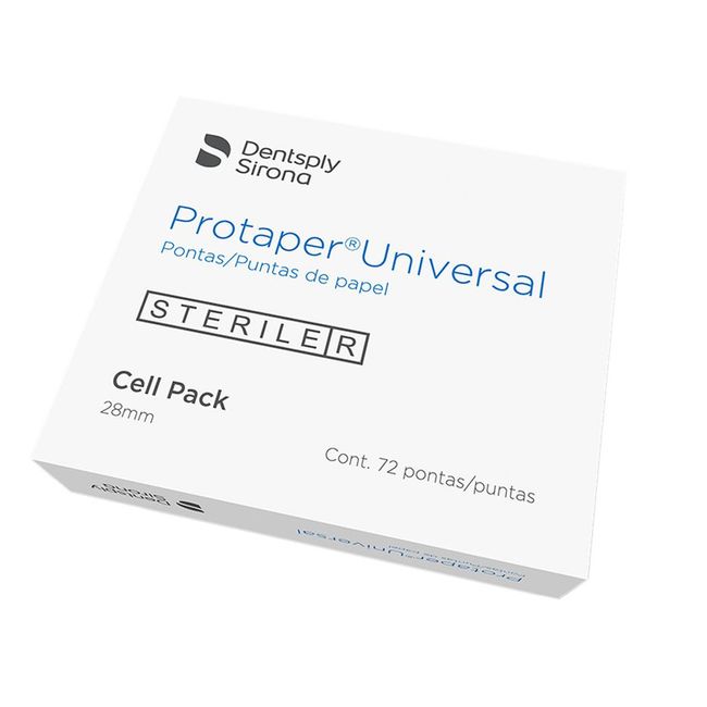 Ponta de Papel Absorvente Cellpack Protaper Maillefer - Dentsply Sirona F2