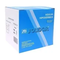 Agulha Hipodermica Descartavel 20 X 055 24G 34  Solidor