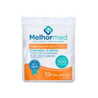 Compressa de Gaze 13 Fios Nao Esteril  Melhormed