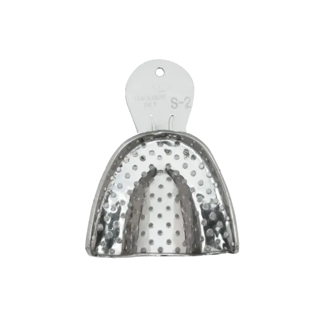 Moldeira Inox Adulto Perfurada Avulsa - Tecnodent 2 - SUPERIOR