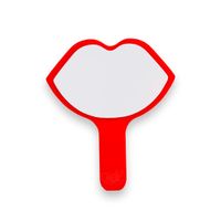 Espelho de Mao Boca Vermelho Agir