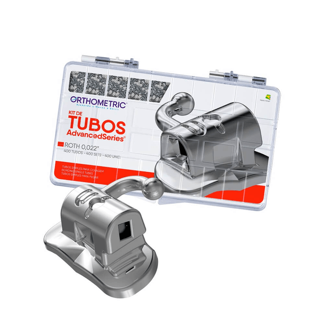 Kit Tubo Advanced Series Simples Cola Roth 022 com 400  Orthometric
