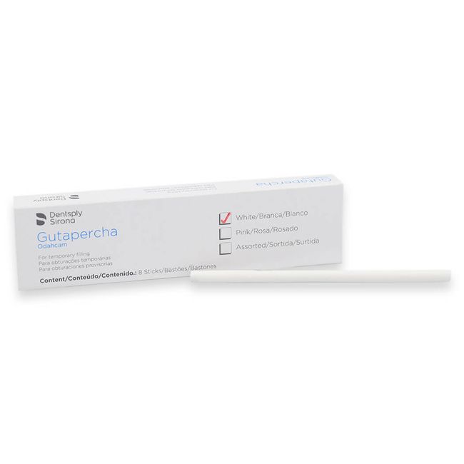 Guta Percha Bastao Odahcam Branco Dentsply Sirona